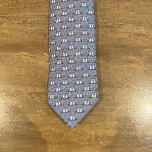 Hermès Fantasy Twill Tie Maki Love